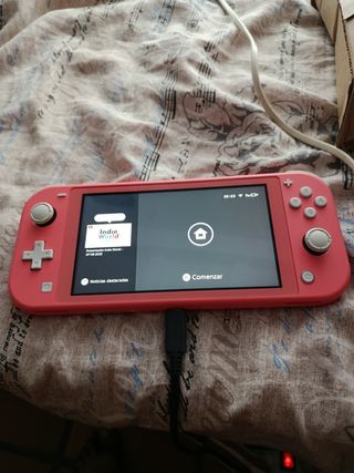 Nintendo Switch Lite Rosa + accesorios + 1 juego