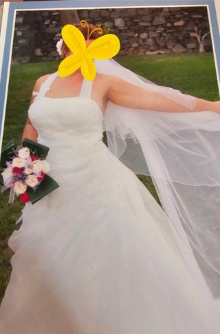 Vestido novia blanco - Talla 42 precio negociable 