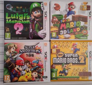 4 Juegos de Mario para la Nintendo 3DS