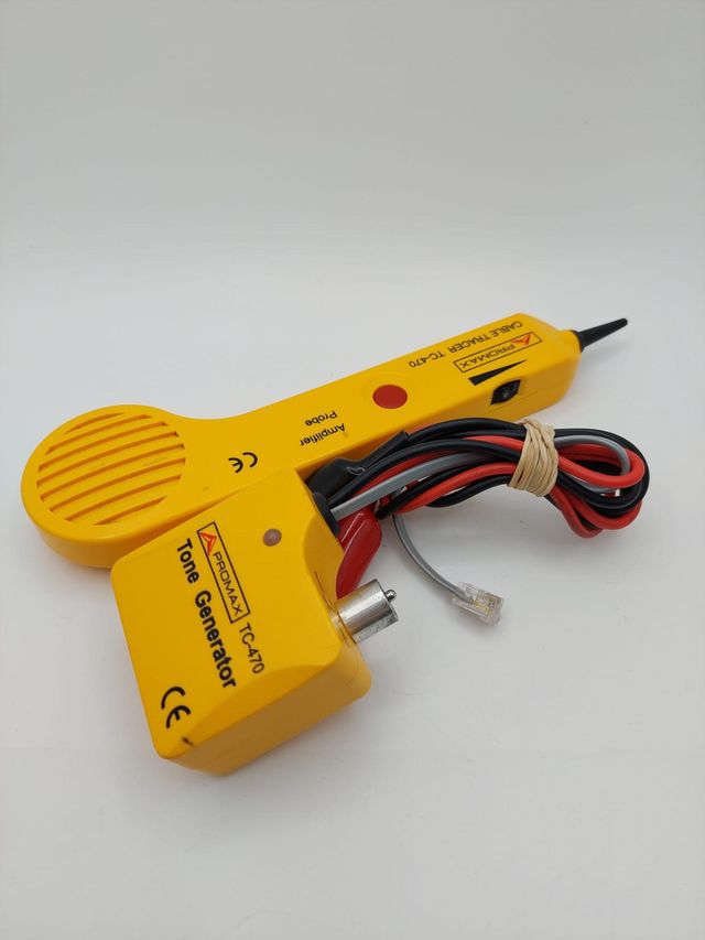 TRAZADOR DE CABLES PROMAX TC-470 + FUNDA + ACC