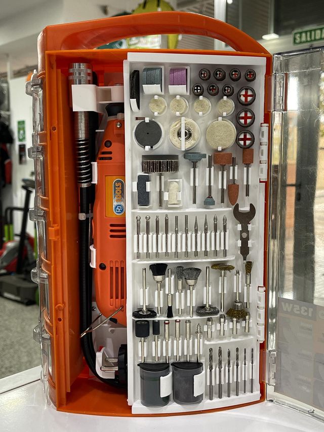 KIT MINI TRAPANO MULTIFUNZIONE TOOLS 135W