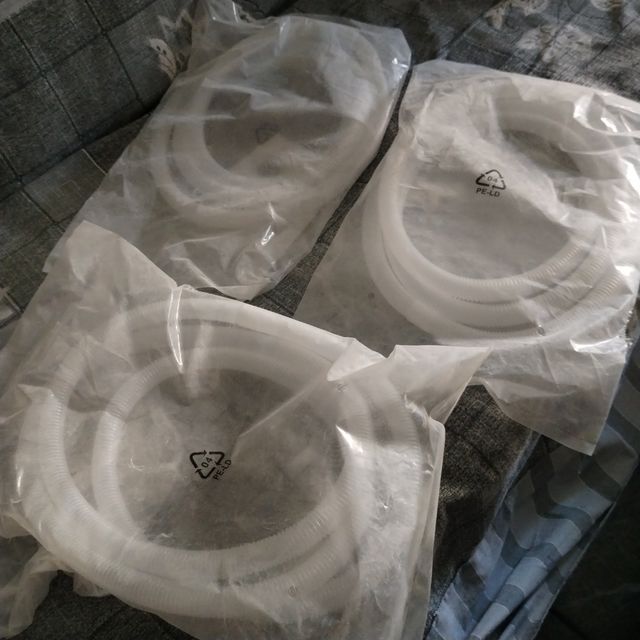 4 Tubos desagüe PVC (4 unidades)