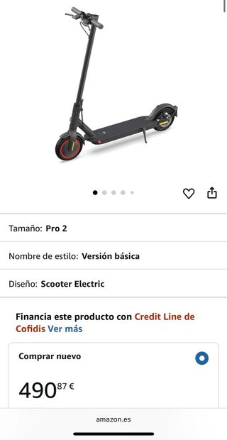 Xiaomi Mi Scooter PRO 2 Negro “semi nuevo”