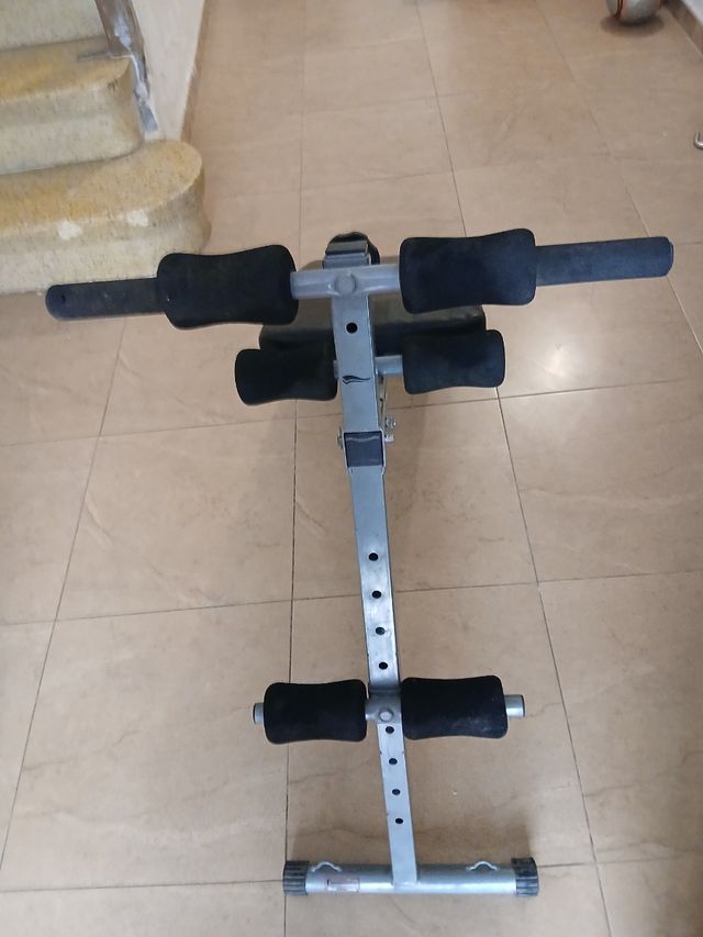 Banco abdominal plegable