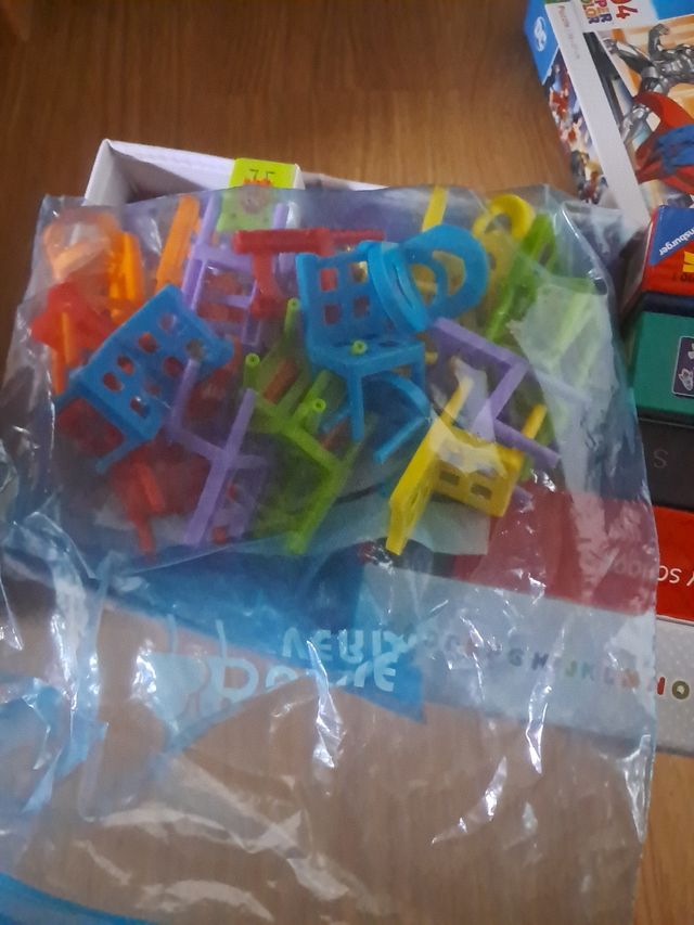 Sillas apilables juego