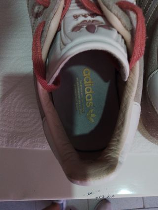 Adidas Gazelle ((chica))N°37Beige/Rosa 