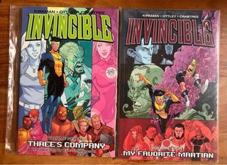 Invincible lote 4 comics tapa blanda ingles 7 a 10