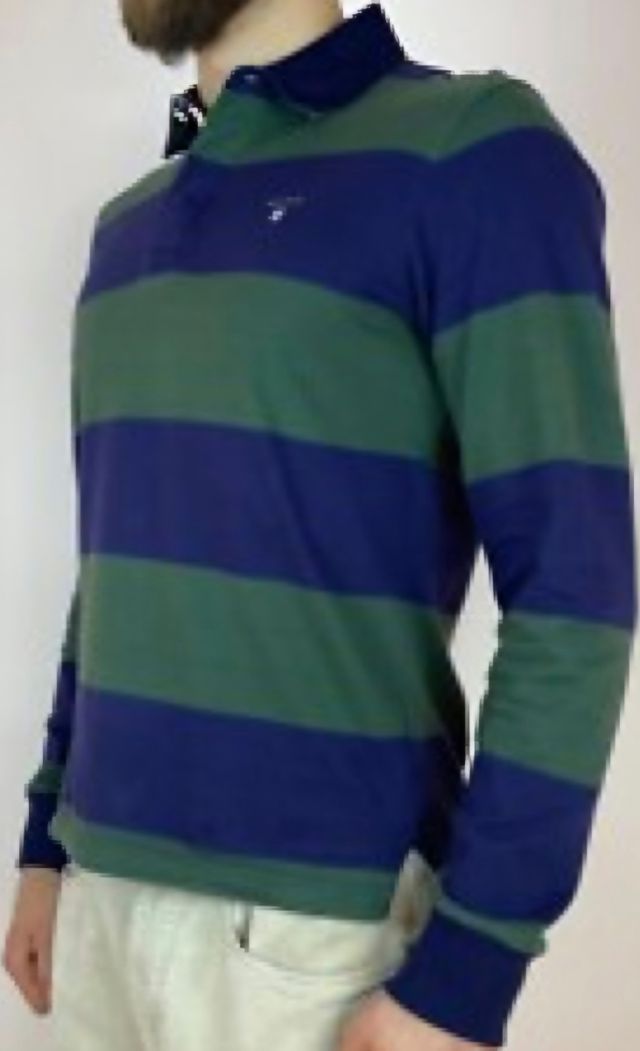 Polo Tommy Hilfiger rayas S