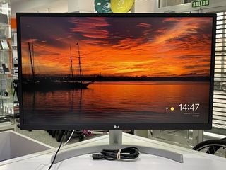 MONITOR LED IPS 27" LG 27UL500 UHD 4K FREESYNC CON CABLES