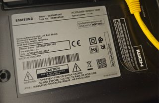 TV SAMSUNG 55" - Piezas o Reparación