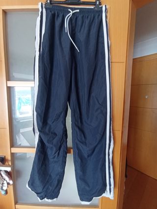 Pantalón chándal azul-blanco