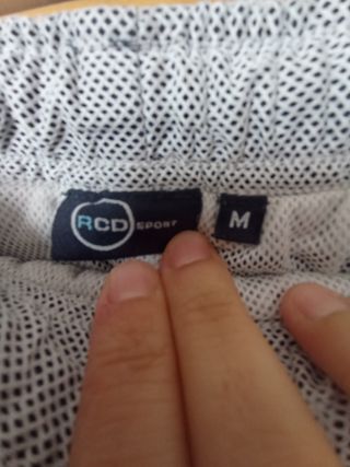 Pantalón chándal azul-blanco