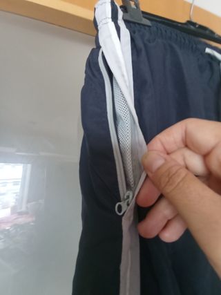 Pantalón chándal azul-blanco