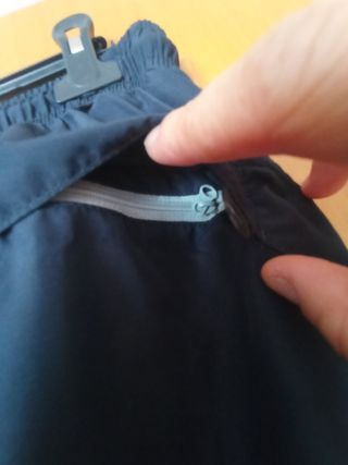 Pantalón chándal azul-blanco