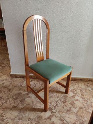 6 sillas comedor (precio por las 6)