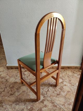 6 sillas comedor (precio por las 6)