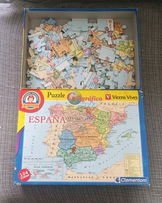 Puzzle Geográfico España (104 piezas)