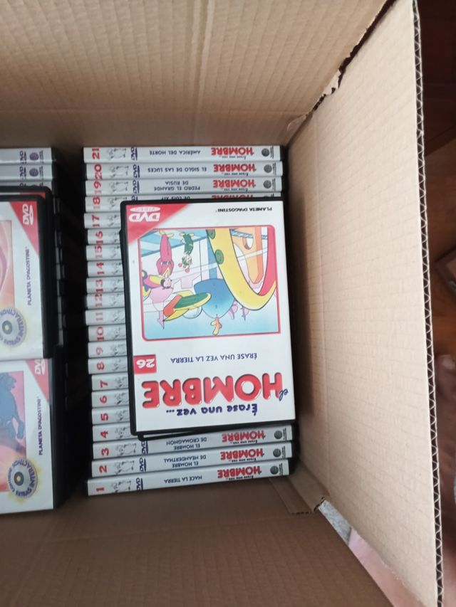 Erase una vez el hombre - 26 DVDS