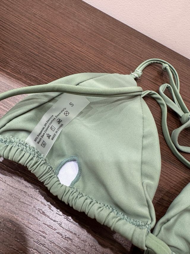 Bikini Verde - Bañador Triángulo