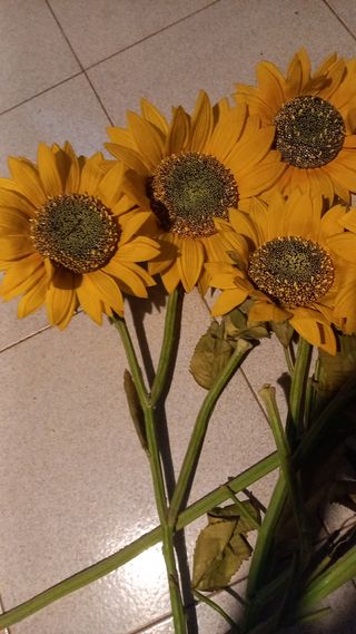 Girasoli finti giganti x 8