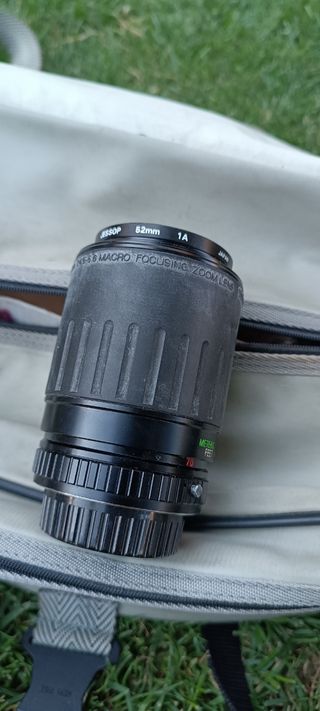 Pentax SLR analógica + 2 objetivos + bolsa