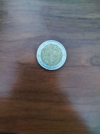 2€ Francia 2001 - Moneda errónea