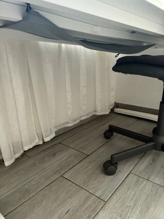 Escritorio esquinero blanco