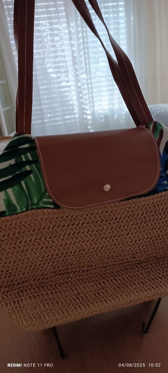 Bolso playa con ruedas 