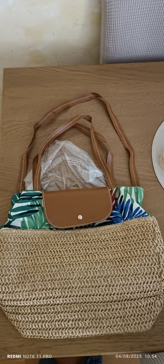 Bolso playa con ruedas 