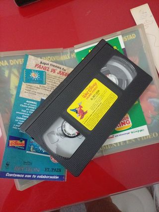 VHS El Rey León - Disney