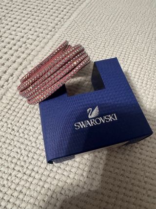 Pulsera Swarovski rosa