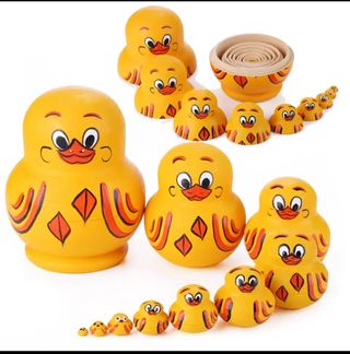Matrioskas Patos - 12 Pzs