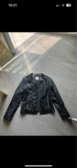 Giacca pelle Zuiiki nera XL