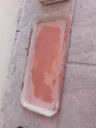 2 jardineras terracota