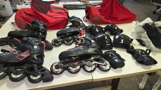 Patines Oxelo + protecciones