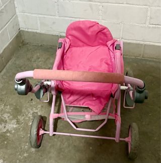 Cochecito Muñecas Rosa