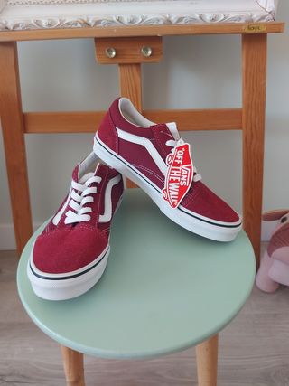 Vans Old Skool burdeos*solo envio*