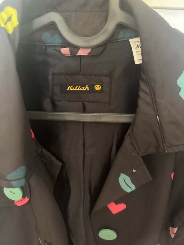 Gabardina Killah besos multicolor M