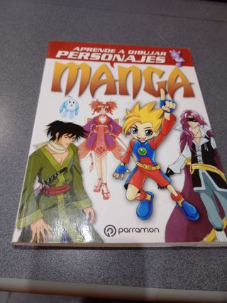 Libro como aprender a dibujar manga