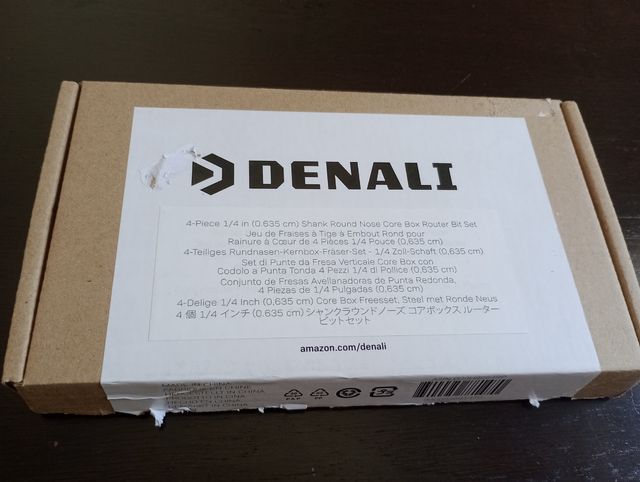 Juego fresas avelladoras Denali para madera