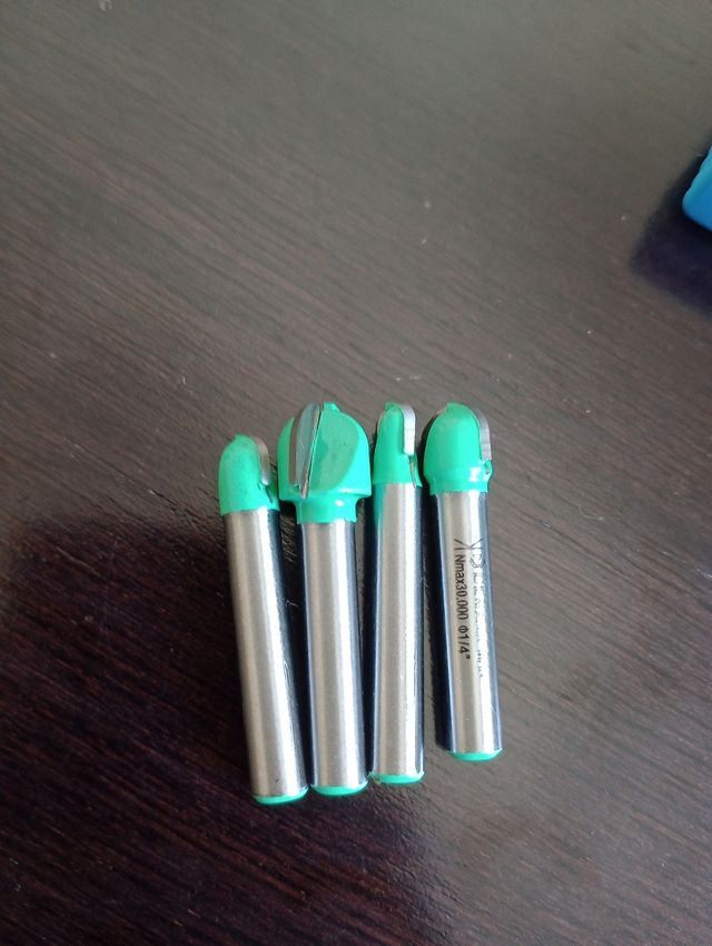 Juego fresas avelladoras Denali para madera