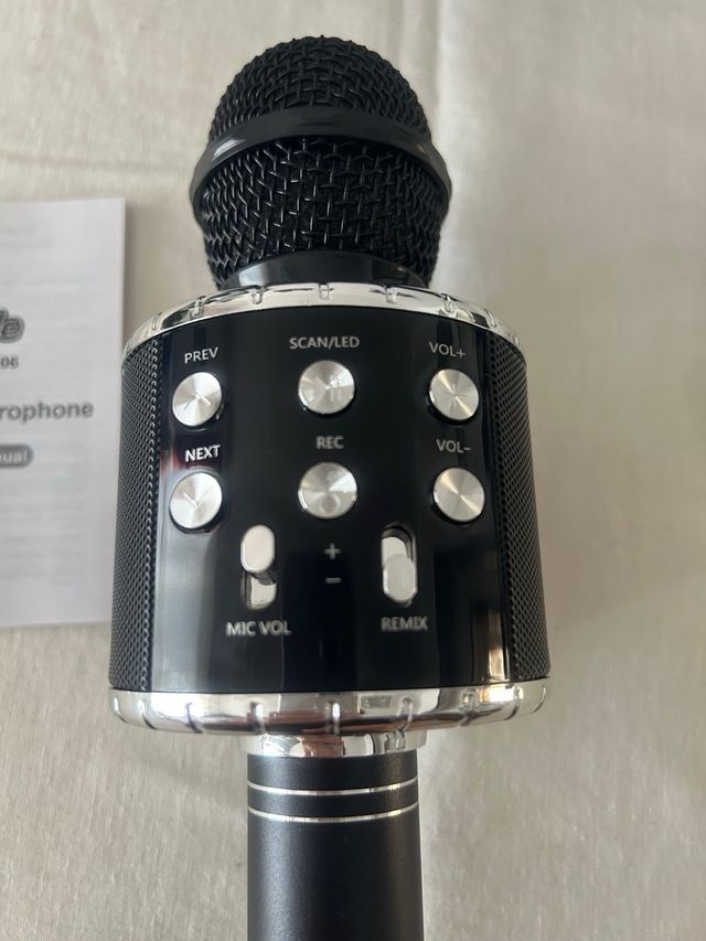 Microfono Karaoke Fede FM820506 Wireless