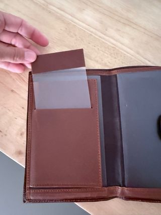 Portadocumentos Piel Marrón