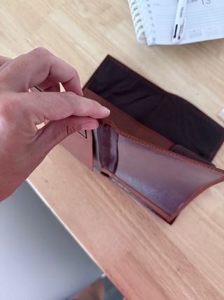 Portadocumentos Piel Marrón