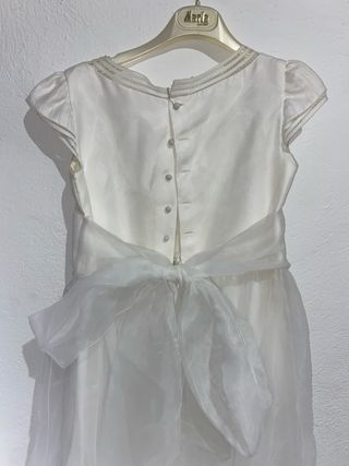 Vestido comunión niña blanco