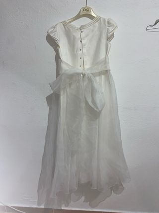 Vestido comunión niña blanco