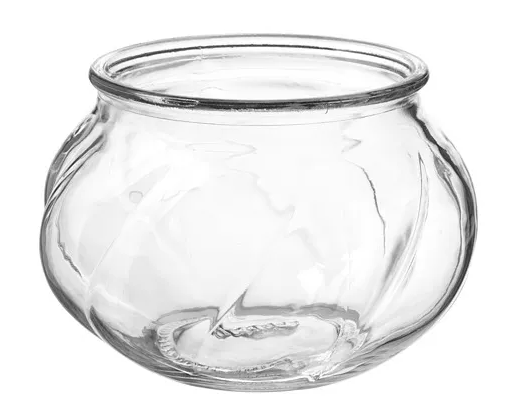 3 vasi in vetro IKEA 8 cm (VILJESTARK)