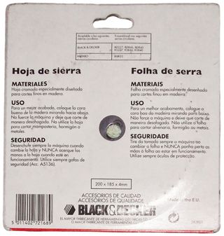 3 Sierras Black&Decker A7573