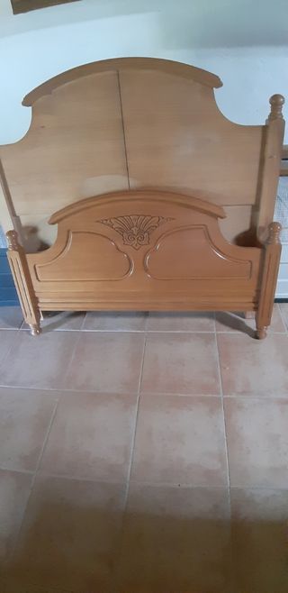 Cama de madera 1,05 cm