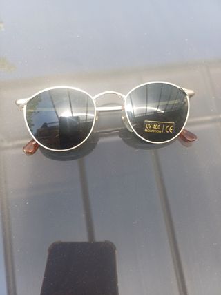 Gafas sol redondas metalicas